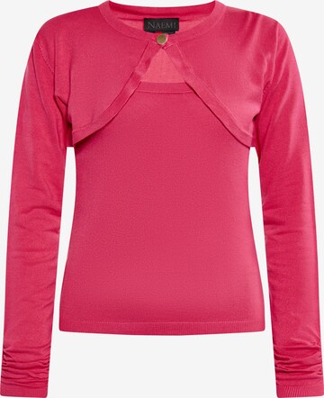 Pull-over NAEMI en rose : devant