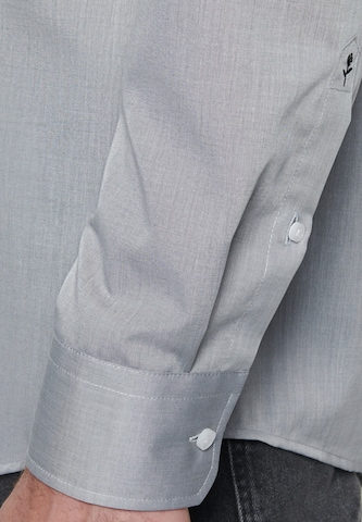 Regular fit Camicia business di SEIDENSTICKER in grigio