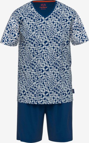 CECEBA Pyjama kort in Blauw: voorkant