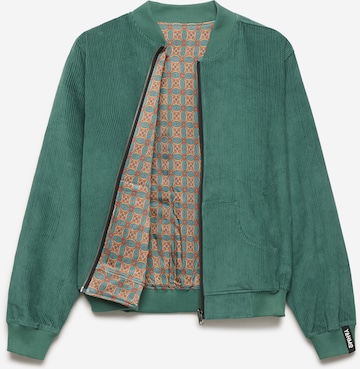 Yahmo Übergangsjacke 'Elsa' in Grün: Vorderseite