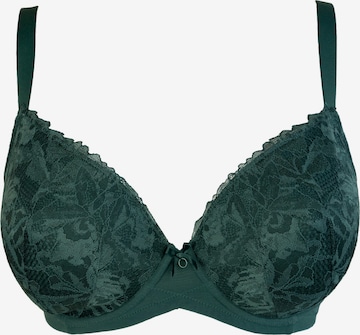 SugarShape High neck BH 'Vienna' in Groen: voorkant