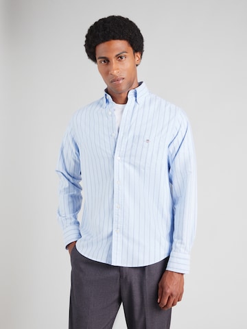 GANT Regular fit Overhemd 'CLASSIC' in Blauw: voorkant