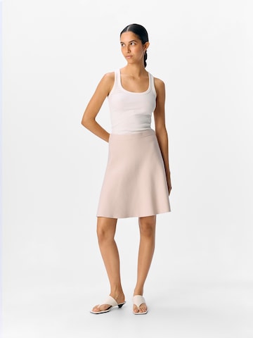 Jupe 'OBJReynard' OBJECT en beige