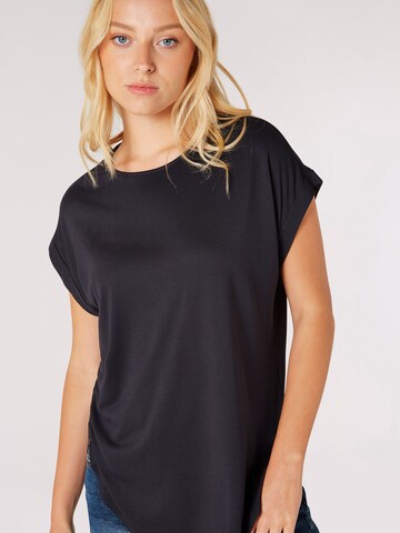 T-shirt Apricot en noir : devant