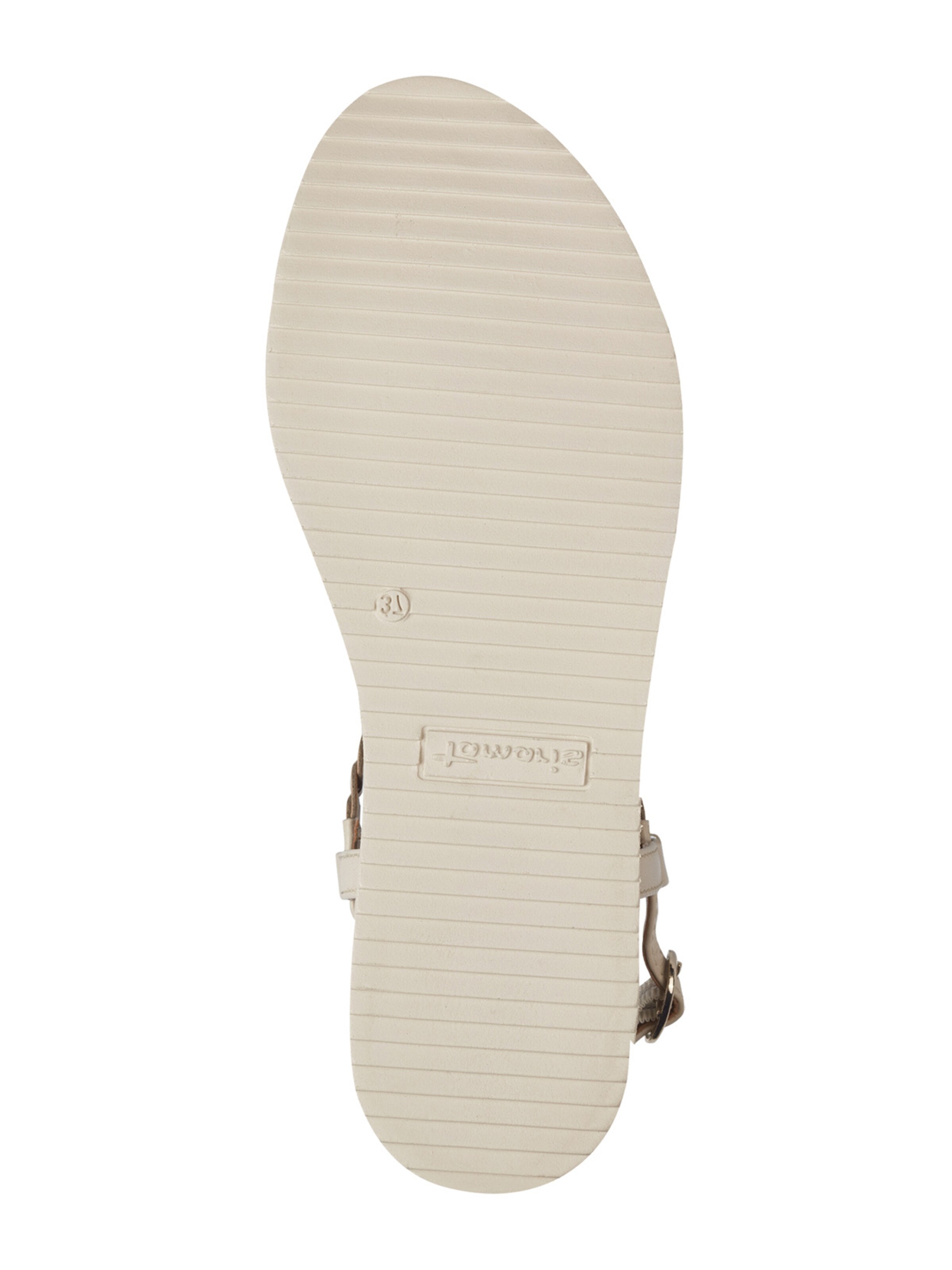 Tamaris Sandalen met riem in Beige