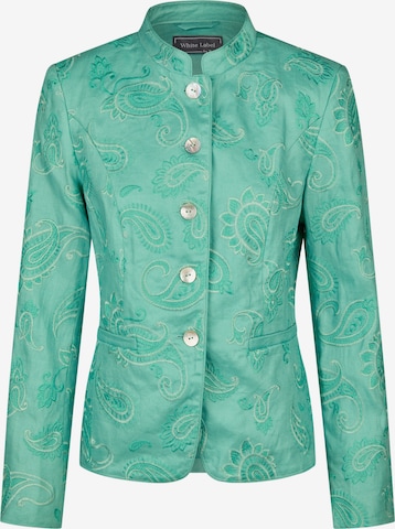 Blazer White Label en vert : devant