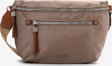 Emily & Noah Schoudertas in Bruin: voorkant