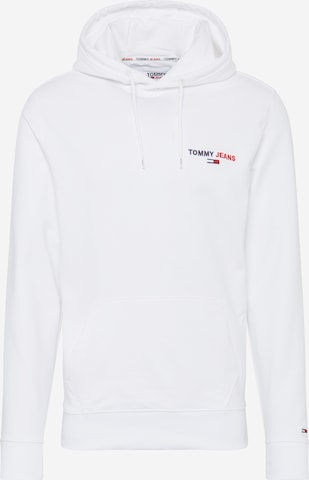 Tommy Jeans Sweatshirt in Wit: voorkant