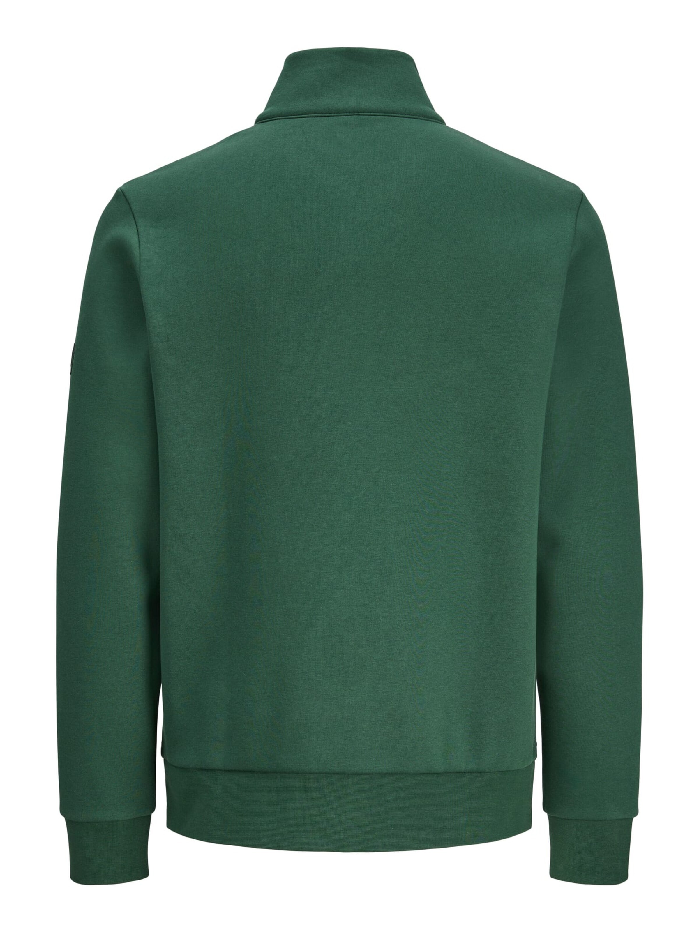 JACK & JONES Sweat jacket 'Blufrankie' in Green