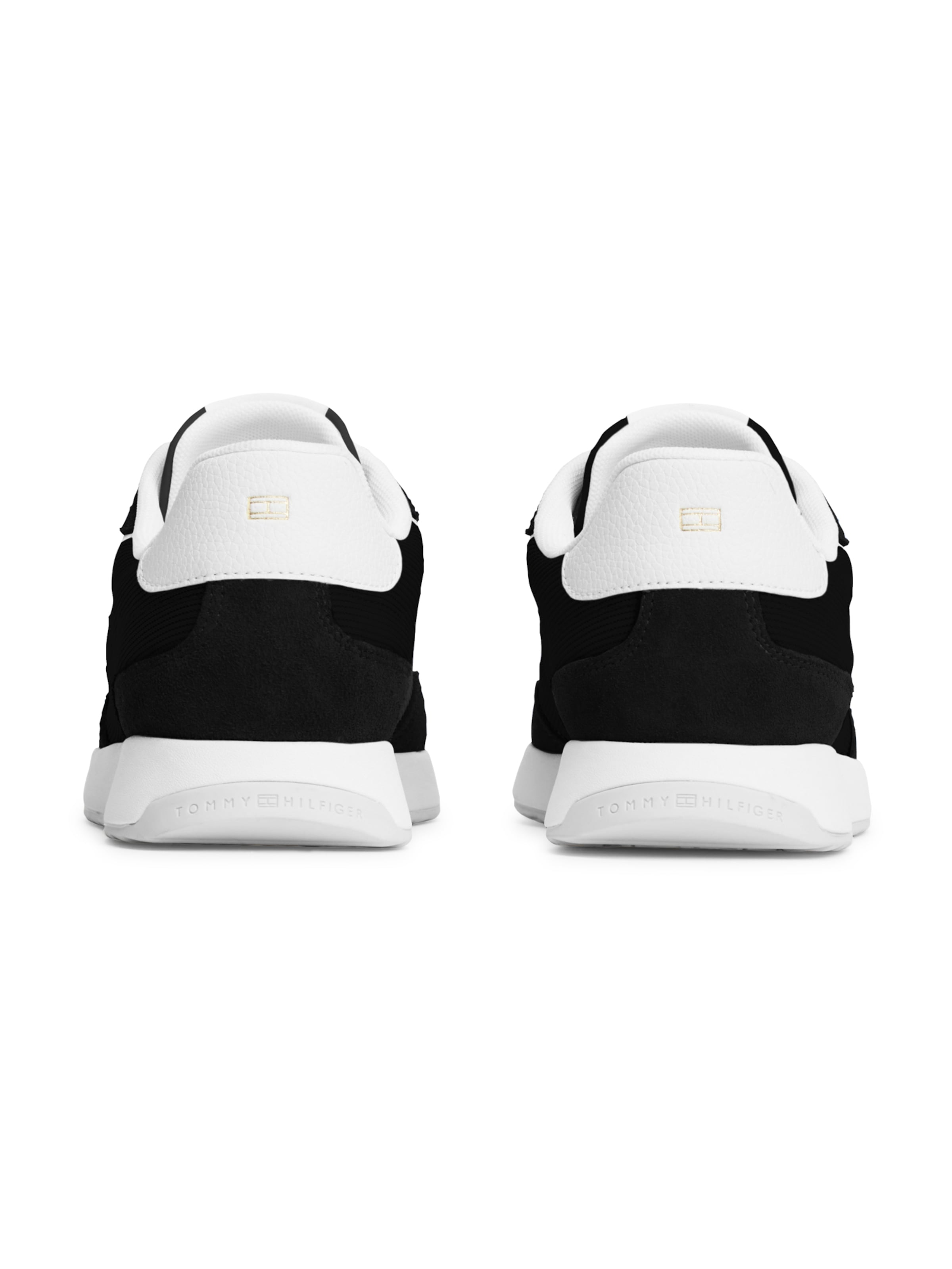 TOMMY HILFIGER Rövid szárú sportcipők - fekete