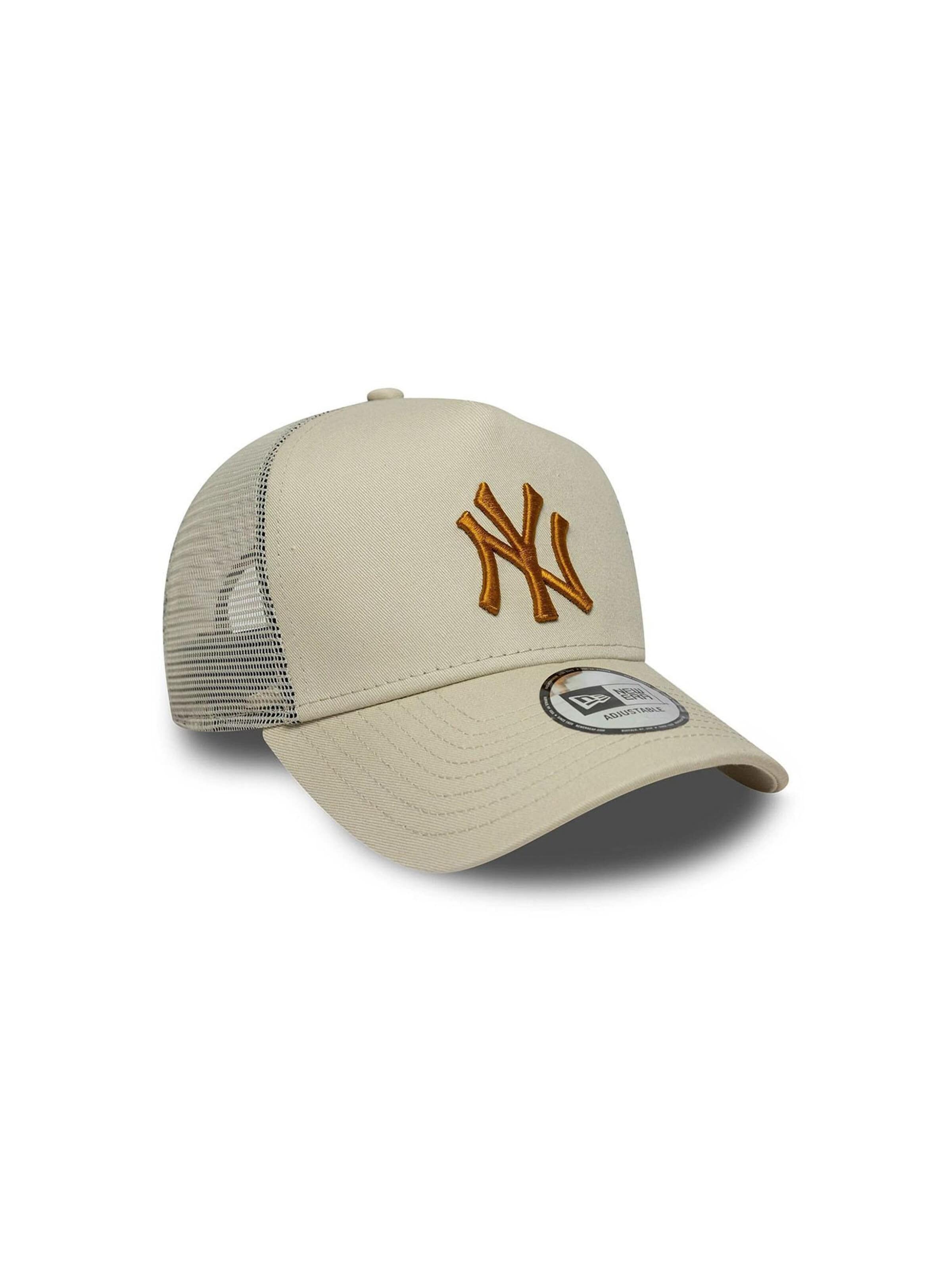 Casquette de sport '9FORTY New York Yankees MLB Essential' NEW ERA en beige