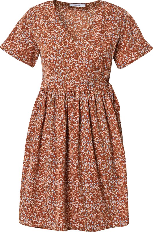 ABOUT YOU Kleid 'Birka' in Braun PN6290 ABOUT YOU Kleid 'Birka' in Braun PN6290