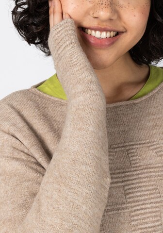 TIMEZONE Sweater 'Fancy' in Beige