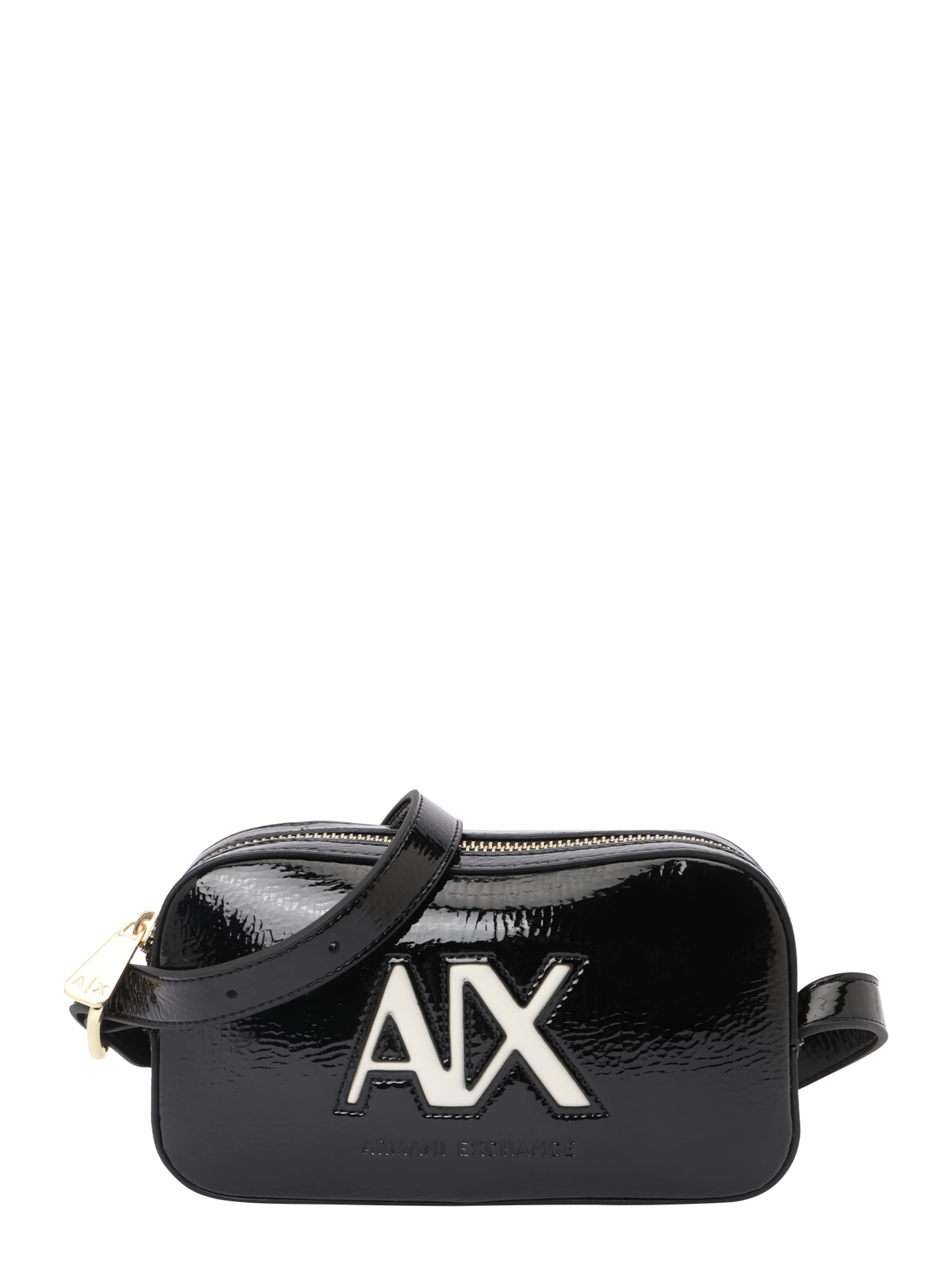 ARMANI EXCHANGE Torba za čez ramo 'SCARLETT' | črna barva: sprednja stran