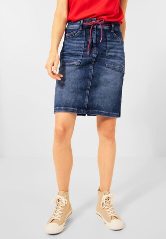 CECIL Skirt in Blue: front