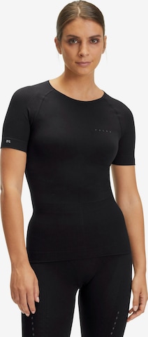 FALKE Funktionsshirt 'Impulse Running' in Schwarz: Vorderseite