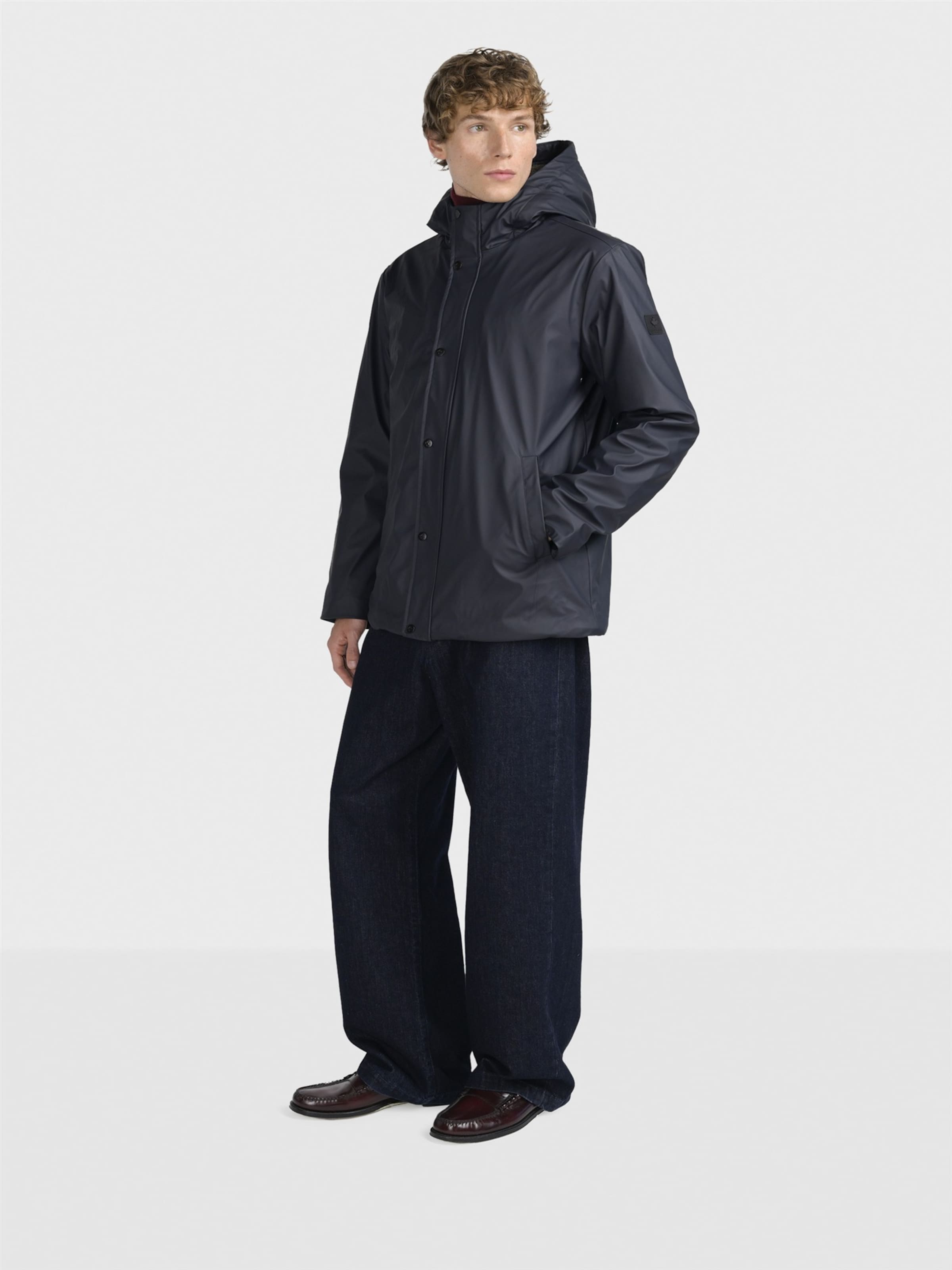 Canadian Classics Between-seasons parka 'Galahad' in Blue