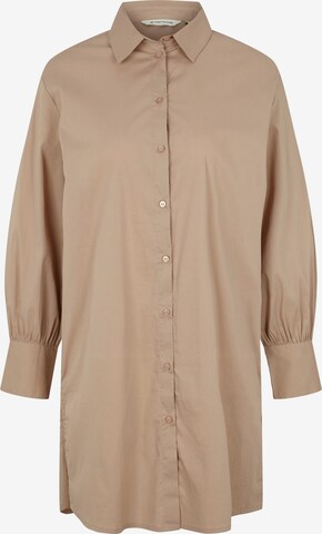 TOM TAILOR Blouse in Beige: voorkant