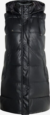 Usha Bodywarmer 'Lurea' in Zwart: voorkant