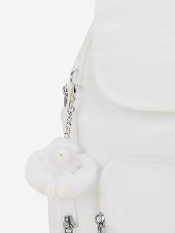 Sac à dos 'CITY ZIP S' KIPLING en blanc