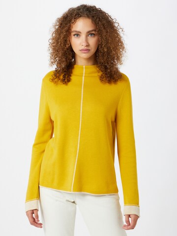 Pull-over TOM TAILOR en jaune : devant