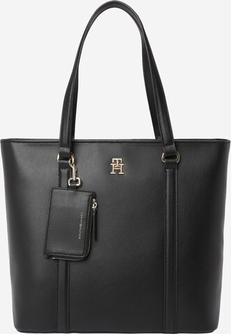 TOMMY HILFIGER Shopper in Black: front