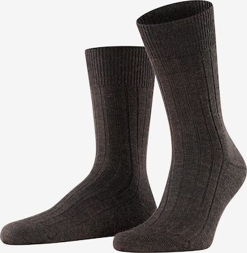 FALKE Socken 'Teppich im Schuh' in Braun: Vorderseite