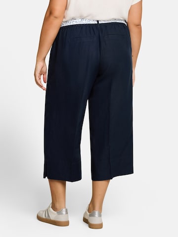 Tom Tailor Women + Wide leg Trousers in Blue