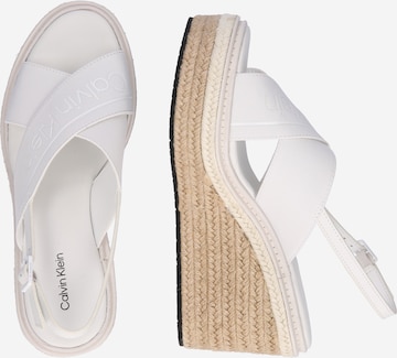 Sandalo di Calvin Klein in bianco