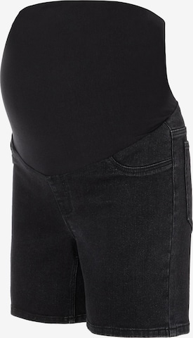 MAMALICIOUS Regular Jeggings 'Amy' in Black: front