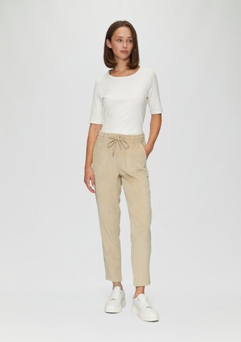 s.Oliver Regular Hose in Beige: Vorderseite