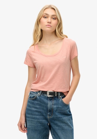 Superdry Shirt in Roze: voorkant