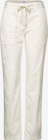 CECIL Regular Trousers 'Chelsea' in White: front