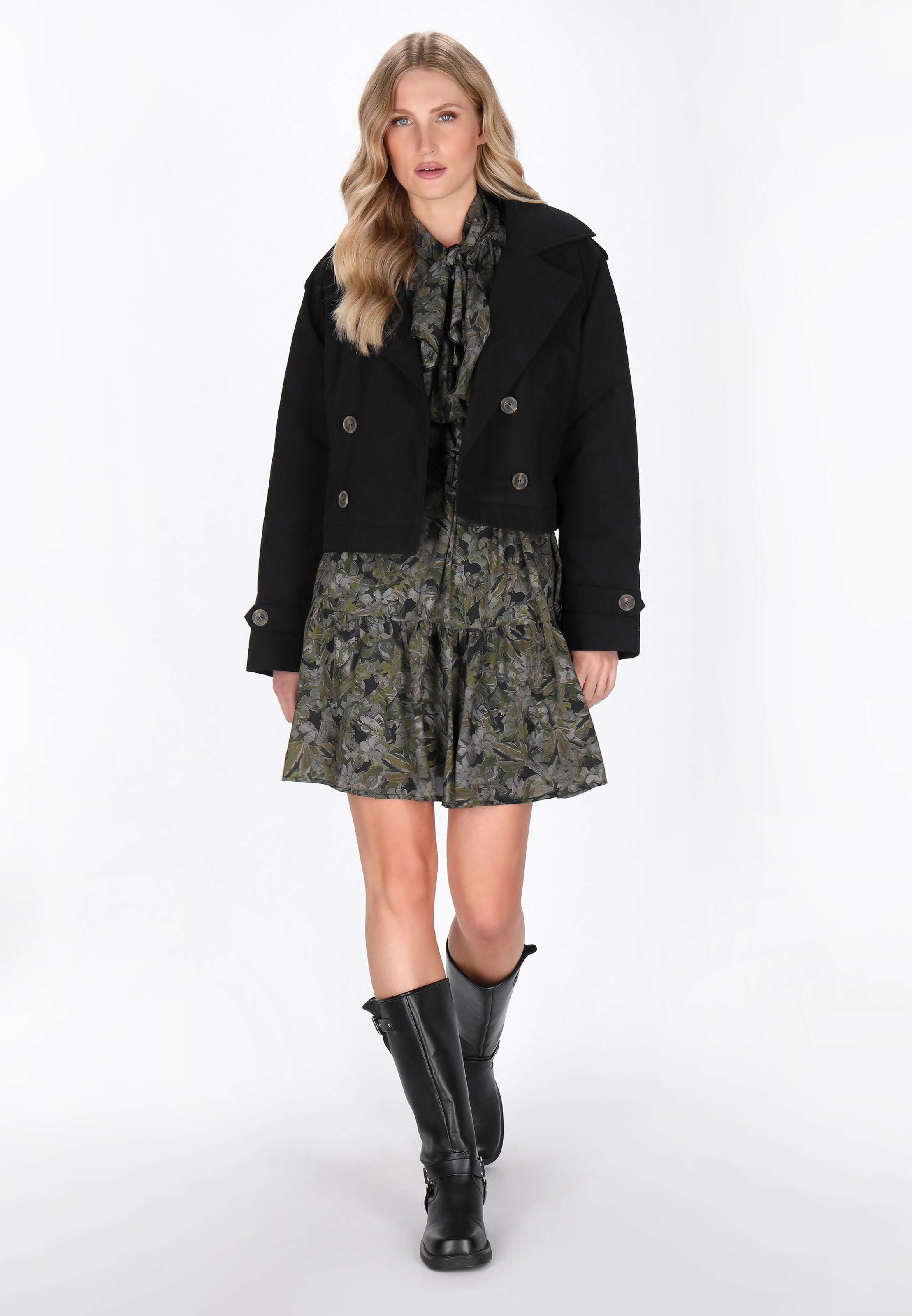 DreiMaster Vintage Преходно яке в черно