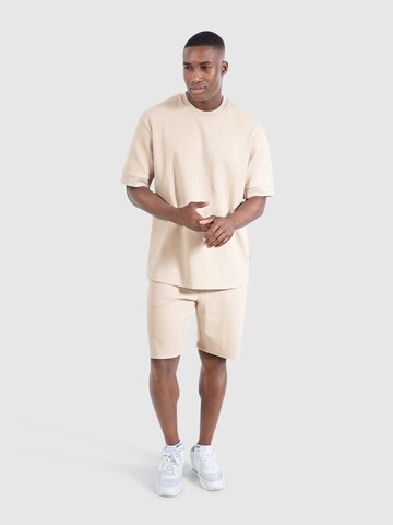 Regular Pantalon ' Rafael ' Smilodox en beige
