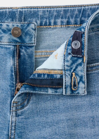 MANGO KIDS Slimfit Jeans i blå