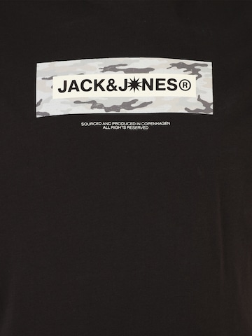 Tricou 'JCOBREEZE' de la Jack & Jones Plus pe negru