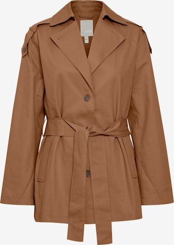 Manteau mi-saison 'Nina' Fransa en marron : devant