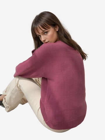 Hiccup Oversized trui in Lila