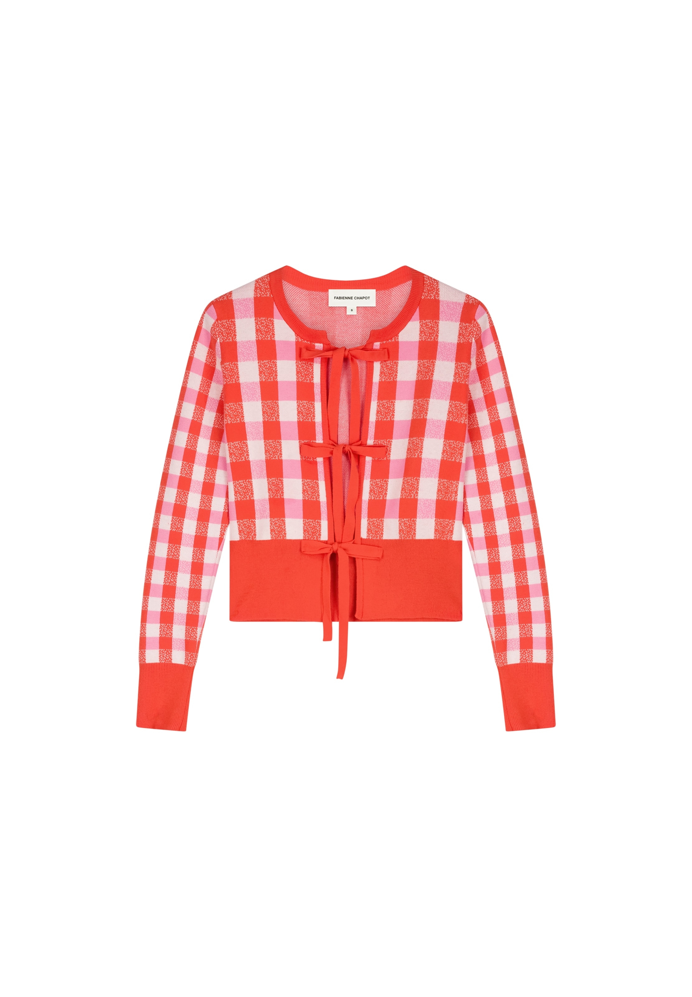 Fabienne Chapot Knit cardigan in Beige: front