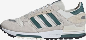 Baskets basses 'ZX 600' ADIDAS ORIGINALS en blanc : devant