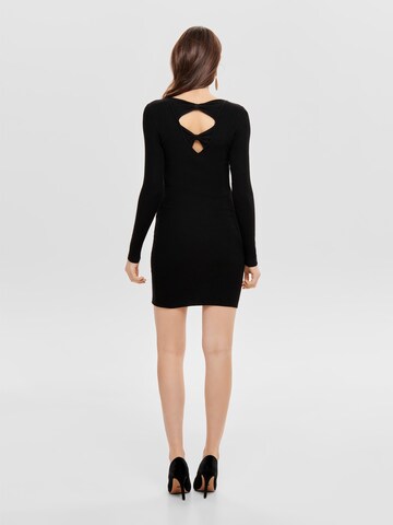 ONLY Knitted dress 'Neela' in Black