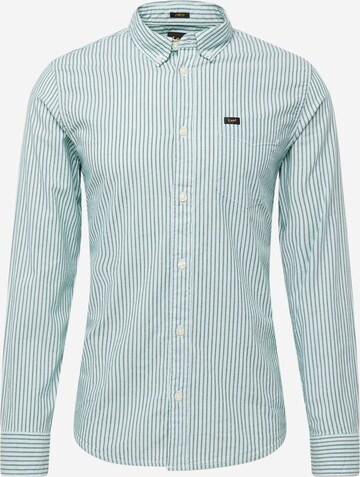 Camicia di Lee in verde: frontale