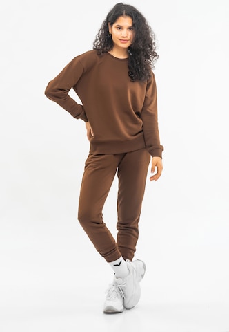 Tom Barron Sports Suit in Brown: front