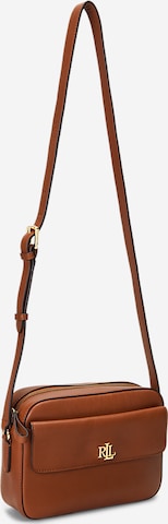 ruda Lauren Ralph Lauren Rankinė su ilgu dirželiu 'MARCY': priekis