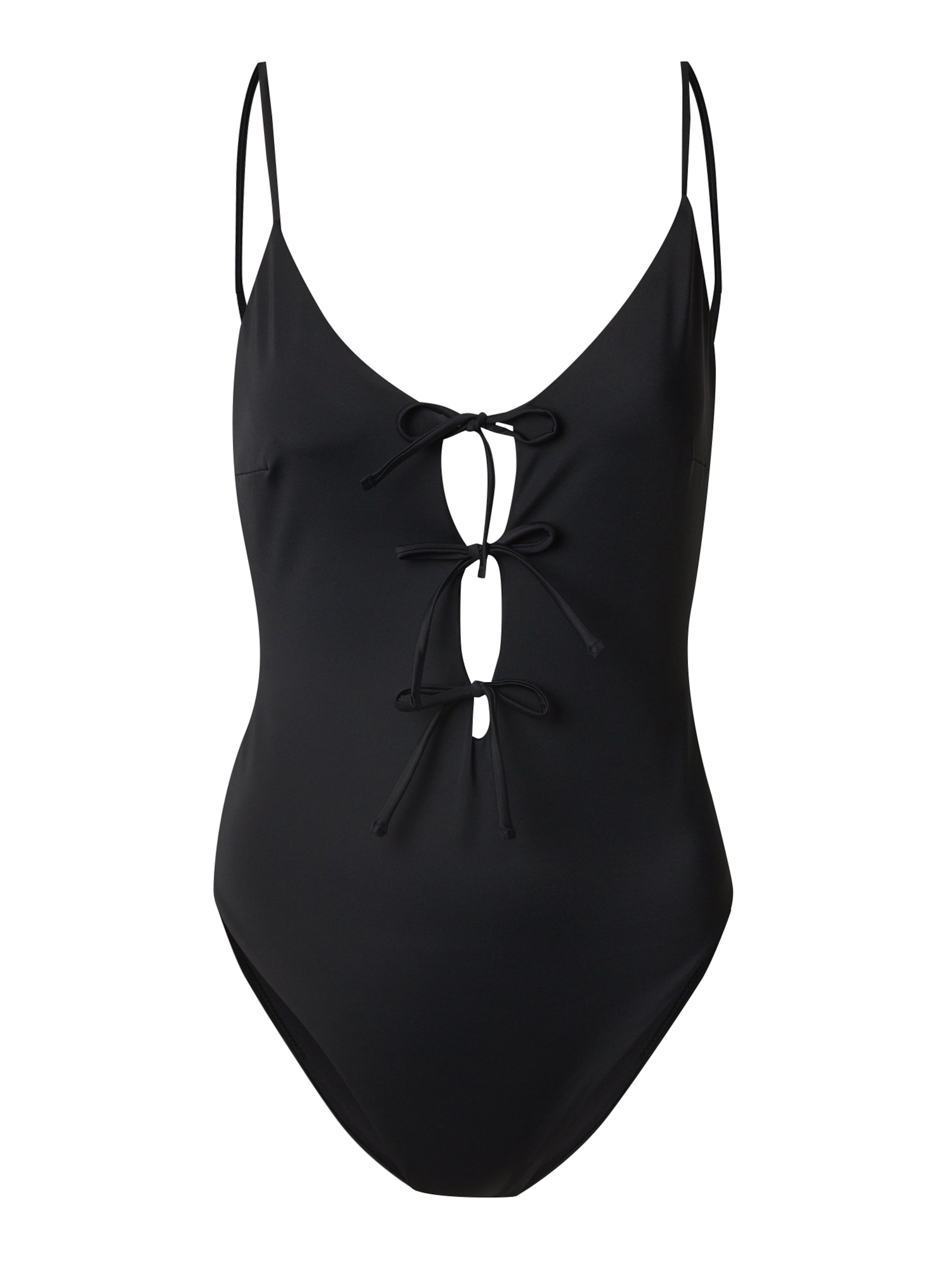 EDITED Ολόσωμο μαγιό 'Rabi' σε μαύρο: μπροστά