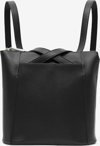 Gretchen Backpack 'Crocus Midi Backpack' in Black: front