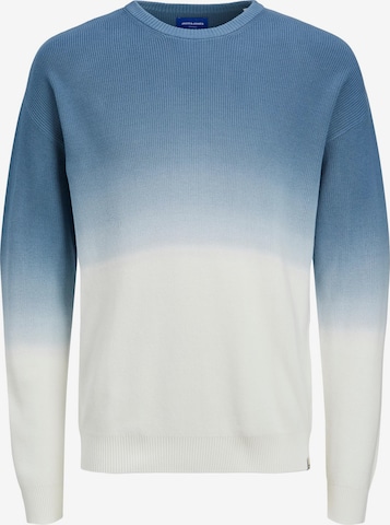 JACK & JONES Sweater 'HEATWAVE' in Blue: front