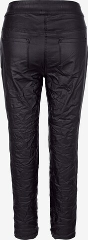 MIAMODA Slim fit Pants in Black