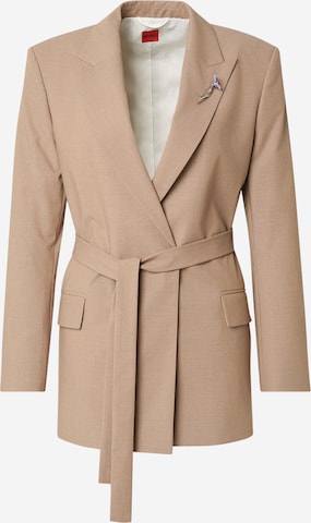 smėlio HUGO Demisezoninis paltas 'Abivale': priekis